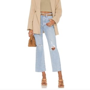 Levi’s Ribcage Straight ankle jeans NWT 25